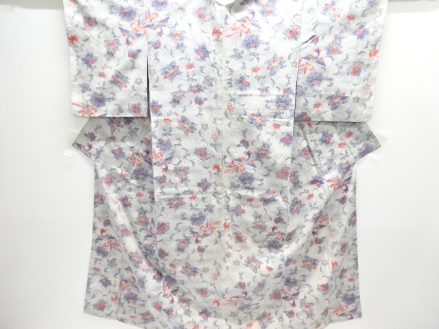 Japanese Kimono / Tsumugi Omeshi Silk